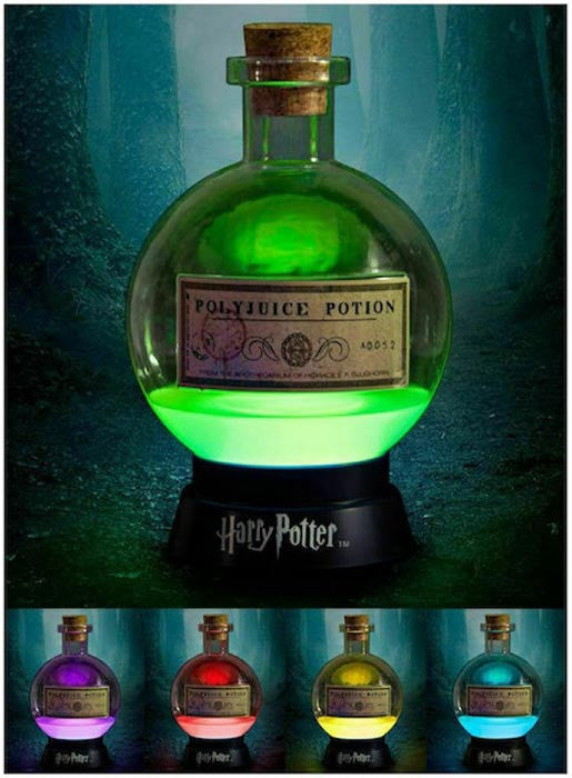 Lampada Harry Potter Pozione Polisucco – Luce Decorativa da Collezione