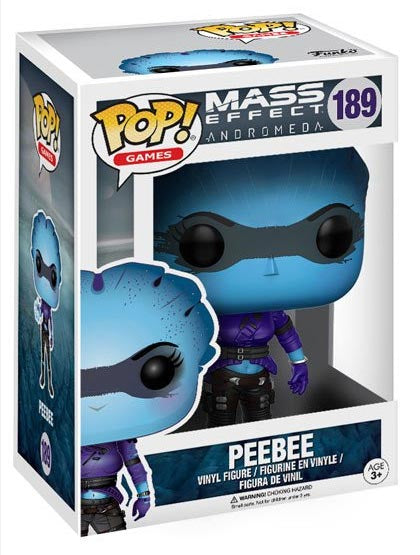 Funko Pop PeeBee #189 Mass Effect - Asari Esploratrice Archeologa Andromeda Spirito Libero