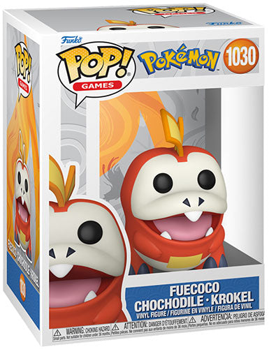 Funko Pop Fuecoco #1030 Pokemon - Starter Fuoco Paldea Nona Generazione