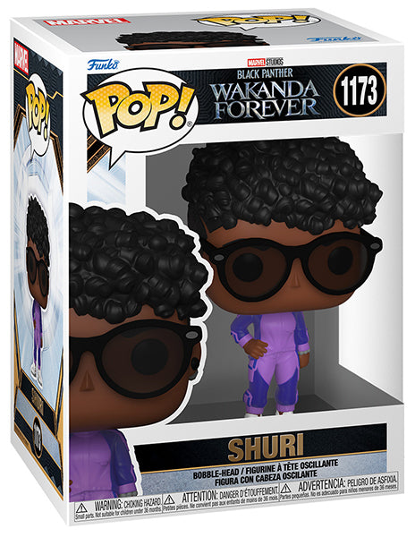 Funko Pop Shuri #1173 Black Panther - Principessa Genio Wakanda Tecnologia Vibranium