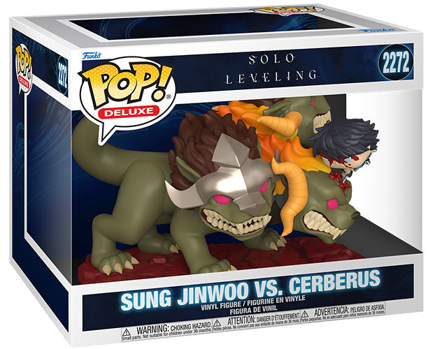 Funko Pop! Solo Leveling – Sung Jinwoo vs Cerberus #2272