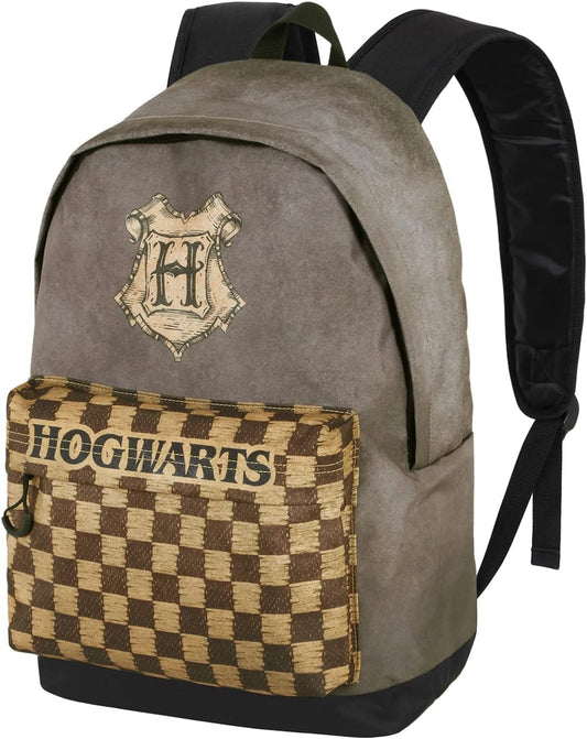Zaino Scuola Hogwarts Marrone - Borsa Magica Harry Potter