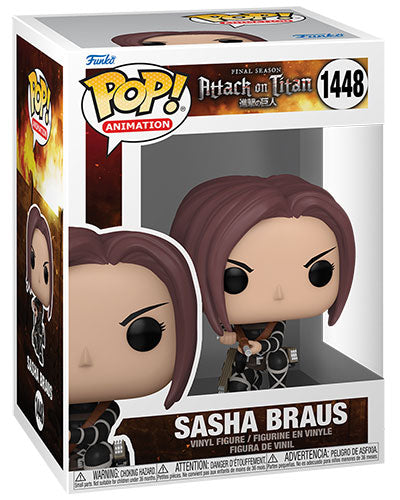 Funko Pop Sasha Braus #1448 Attack on Titan - Potato Girl Shingeki