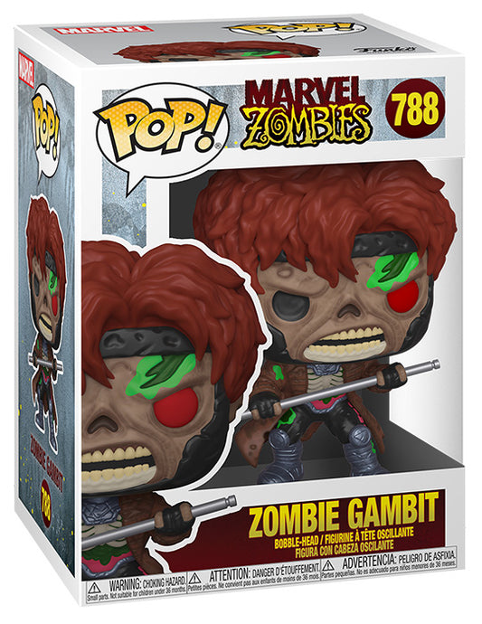 Funko Pop Zombie Gambit #788 Marvel Zombies - Mutante Cajun Non-Morto