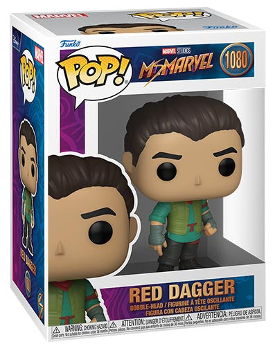 Funko Pop Red Dagger #1080 Ms. Marvel - Vigilante Mascherato Protettore Karachi