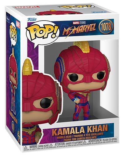 Funko Pop Kamala Khan #1078 Ms. Marvel - Supereroina Poteri Allungamento
