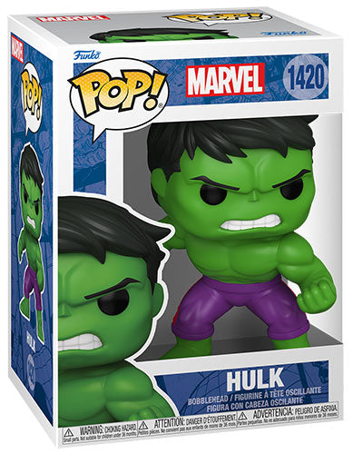 Funko Pop Hulk #1420 Marvel Comics - Incredible Hulk Gigante Verde