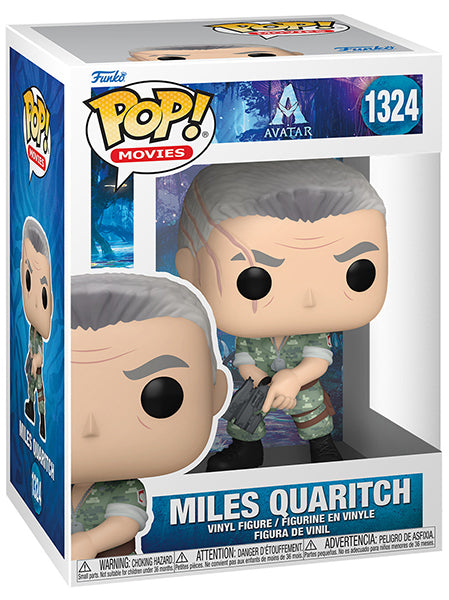 Funko Pop Miles Quaritch #1324 Avatar - Colonnello Militare Antagonista Pandora