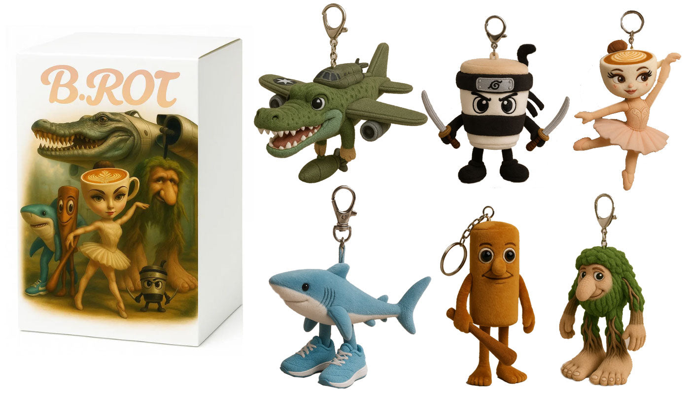 Blind Box Brainrot - Collezione Sorpresa da 6 Personaggi