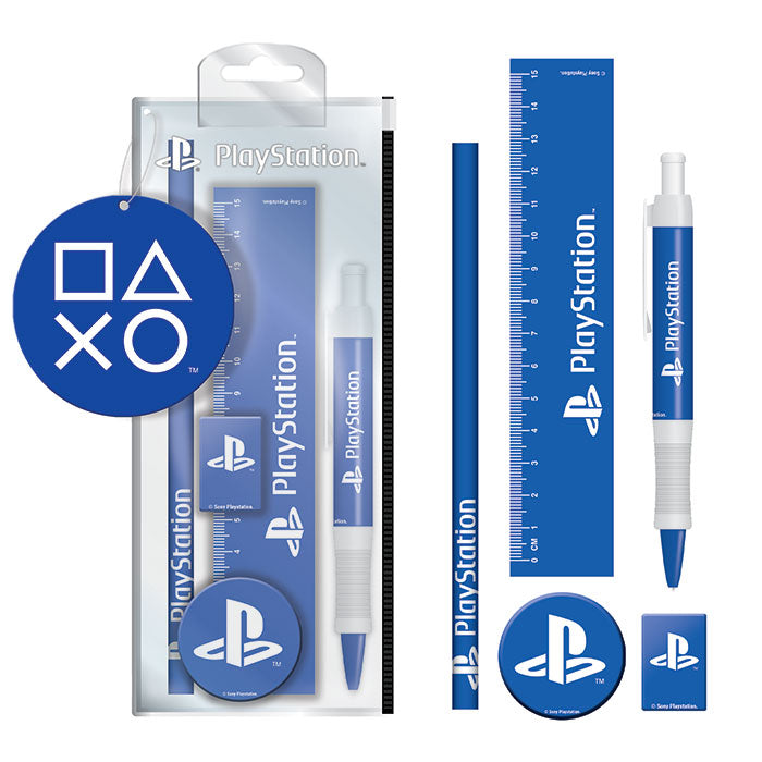 Set Cancelleria PlayStation - Kit Scuola Gaming 5 Pezzi