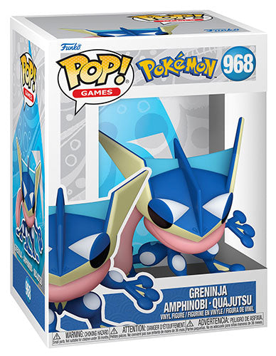 Funko Pop Greninja #968 Pokemon - Ninja Acqua Buio Kalos