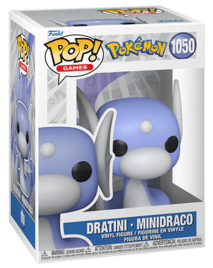 Funko Pop Dratini #1050 Pokémon - Drago Mistico Kanto Evoluzione