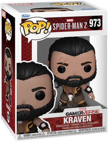 Funko Pop! Kraven #973 - Spider-Man 2 - Figura da Collezione