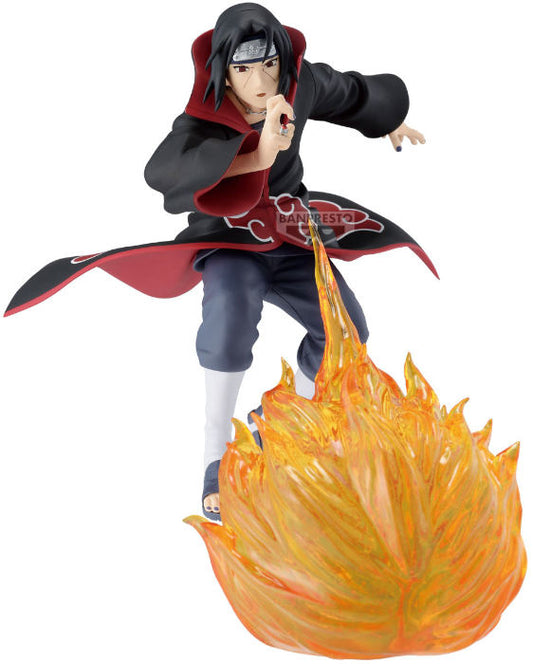 Figure Itachi Uchiha Naruto Banpresto - Maestro Sharingan Arte del Fuoco