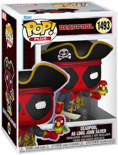 Funko Pop Deadpool Long John Silver #1493 - Mercenario Pirata Marvel