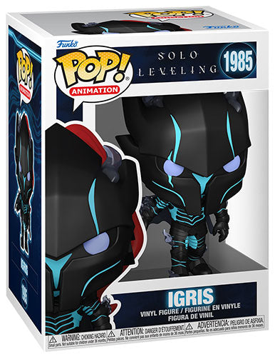 Funko Pop Igris #1985 Solo Leveling - Cavaliere Ombra Shadow Soldier