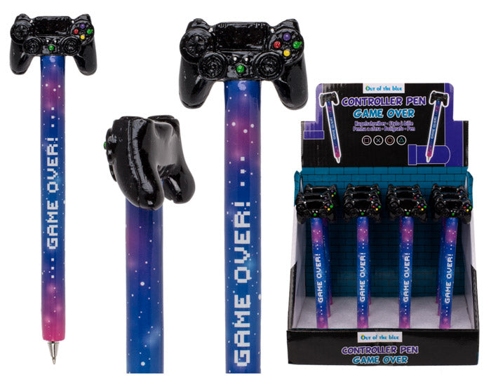 Penna Controller Game Over - Cancelleria Gaming Retrò