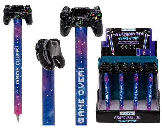 Penna Controller Game Over - Cancelleria Gaming Retrò