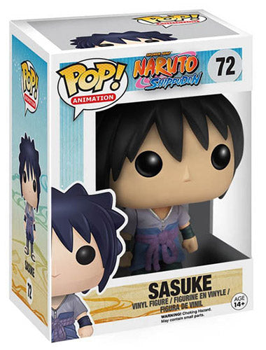 Funko Pop Sasuke Uchiha #72 Naruto - Ultimo Uchiha Sharingan Rivale